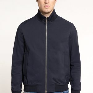 OUT/FIT - Bomber IN TESSUTO TECNICO BLUE NAVY