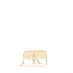 CALVIN KLEIN - Portafoglio Donna Sculpted Med Zip