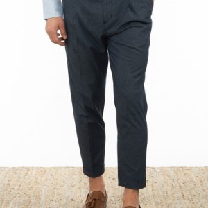 OVER-D- Pantaloni Chino Blu
