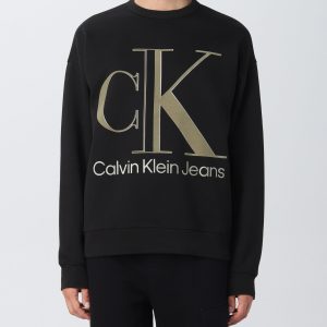 CALVIN KLEIN JEANS - Felpa Calvin Klein Jeans con stampa logo