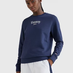 TOMMY HILFIGER - Felpa DONNA ESSENTIAL CON LOGO