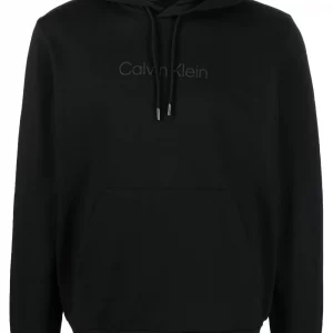 CALVIN KLEIN  - Felpa CON CAPPUCCIO E LOGO