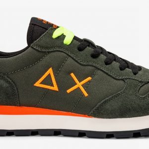 SUN68 - Scarpe UOMO TOM FLUO MILITARE SCURO