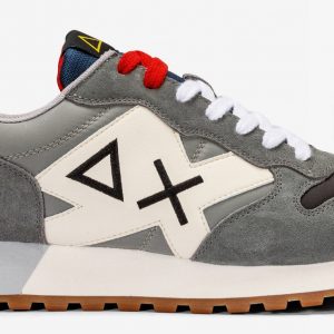 SUN68 - Scarpe UOMO JAKI BICOLOR GRIGIO CHIARO/GRIGIO MEDIO