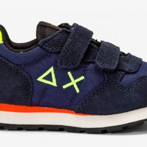 SUN68 - Scarpe Boy's Tom Fluo (Baby) Navy Blue
