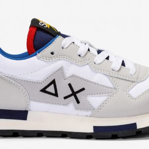 SUN68 - Scarpe Boy's Niki Solid (Teen) Bianco
