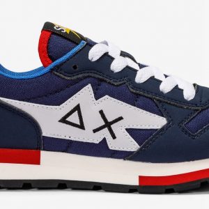 SUN68 - Scarpe Boy's Niki Solid (Teen) Navy Blue