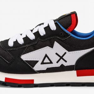 SUN68 - Scarpe Boy's Niki Solid (Teen) Nero