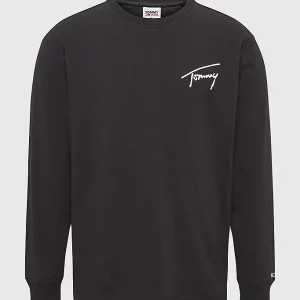 TOMMY HILFIGER - T-SHIRT A MANICHE LUNGHE CON LOGO Firma