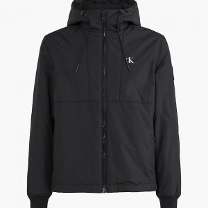 CALVIN KLEIN - Giacca Con Cappuccio In Nylon Riciclato