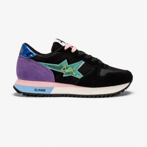 SUN68 - SCARPE Donna STARGIRL SATIN NERE