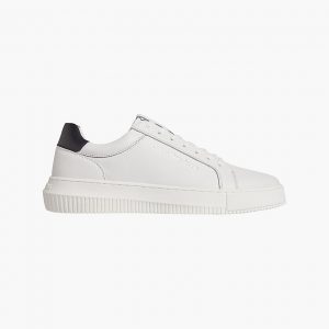CALVIN KLEIN - Sneaker In Pelle BIANCHE