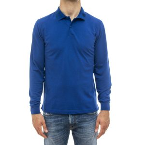 SUN68 - Polo a Maniche Lunghe Uomo