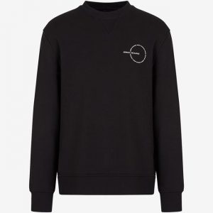 ARMANI EXCHANGE - Felpa Uomo Collo Tondo con Logo