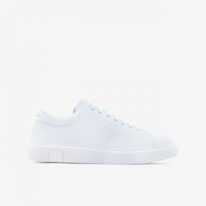 ARMANI EXCHANGE - Scarpe Uomo Sneakers in Action Leather Bianco