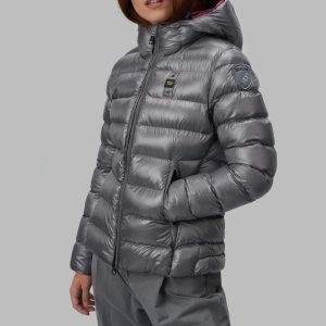 BLAUER - PIUMINO Donna IMBOTTITURA ECOLOGICA ALLISON GRIGIO CARBONE