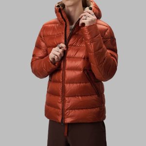 BLAUER - VIRGIL ECO PIUMINO Uomo IN NYLON RUGGINE
