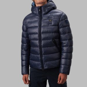 BLAUER - VIRGIL ECO PIUMINO Uomo IN NYLON BLU