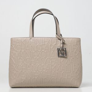 ARMANI EXCHANGE - Borsa Donna Shopper Media con Doppi Manici e Tracolla Noise