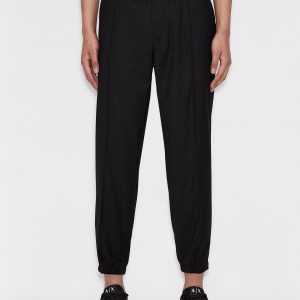 Armani Exchange - Pantaloni in misto viscosa