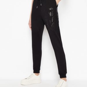 Armani Exchange - Pantaloni in jersey di viscosa