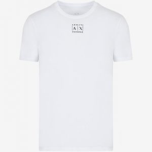 Armani Exchange - T-shirt slim fit in jersey di cotone pima