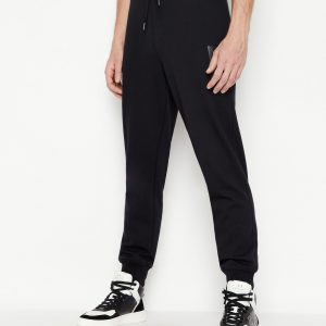 Armani Exchange - Pantaloni sportivi in misto cotone organico