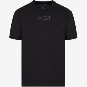 Armani Exchange - T-shirt regular fit in cotone pima organico