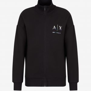 ARMANI EXCHANGE - Felpa Donna Full Zip Nero