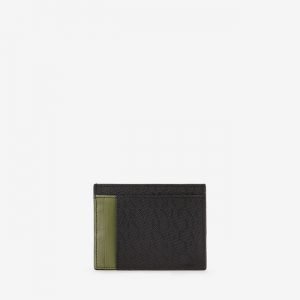 Armani Exchange - Porta-carte con lettering all-over