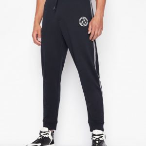 Armani Exchange - Pantaloni sportivi in felpa di cotone