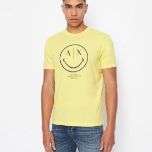 Armani Exchange - T-shirt regular fit in cotone organico