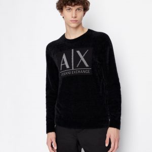 ARMANI EXCHANGE - Maglia Uomo Girocollo Nero