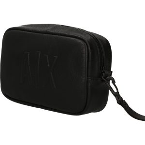 ARMANI EXCHANGE - Pochette Pelle Nera