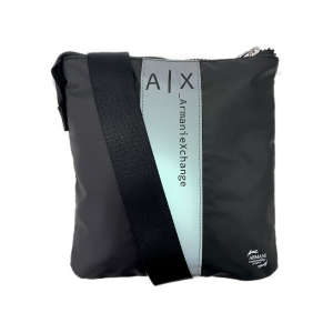 ARMANI EXCHANGE - Borsa a Tracolla Piatta Unisex Nero