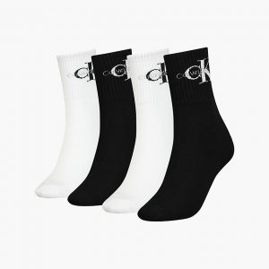 CALVIN KLEIN - Calzini a Metà Polpaccio in Confezione Regalo da 4