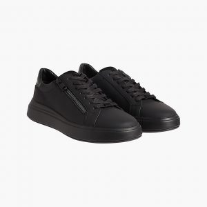 CALVIN KLEIN - Scarpe il Pelle Uomo Triple black