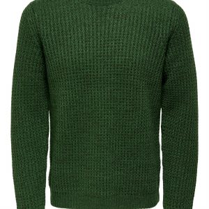 ONLY & SONS - Maglione Uomo Verde