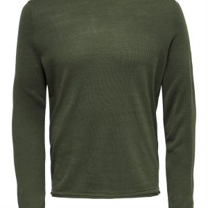 Only&Sons - Pullover Paricollo Verde