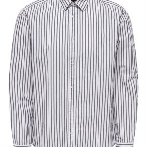 ONLY & SONS - Camicia Uomo a Righe Dark Blue