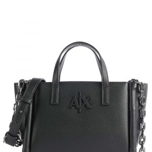 ARMANI EXCHANGE - Borsa Donna a Mano in Pelle Sintetica Nero
