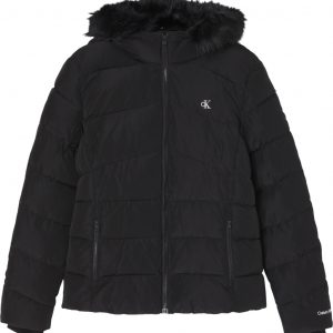 CALVIN KLEIN - PIUMINO CON PELLICCIOTTO Donna