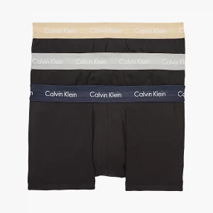 CALVIN KLEIN - Boxer a Vita Bassa in Confezione Da 3 - Cotton Stretch