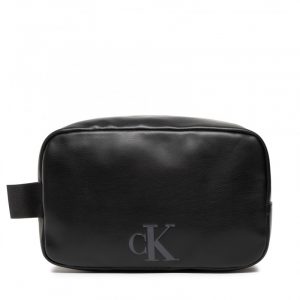 CALVIN KLEIN JEANS - Astuccio Unisex da Bagno con Logo Nero