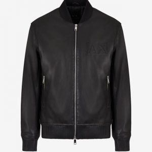ARMANI EXCHANGE - Bomber con Logo Tono su Tono
