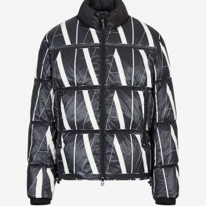 ARMANI EXCHANGE - Giacca Uomo in Denim Effetto Used Nero