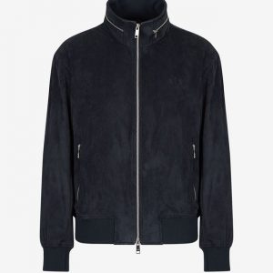 ARMANI EXCHANGE - Giubbotto in eco-suede Nero