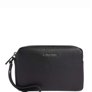 CALVIN KLEIN - Pochette Uomo Nera
