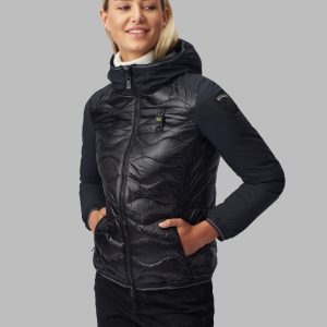 BLAUER - Piumino Nylon Neoprene Jo Nero