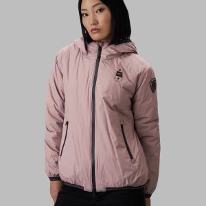 Blauer - PIUMINO LISCIO CON INTERNO IN PELLICCIA VICKIE Rosa